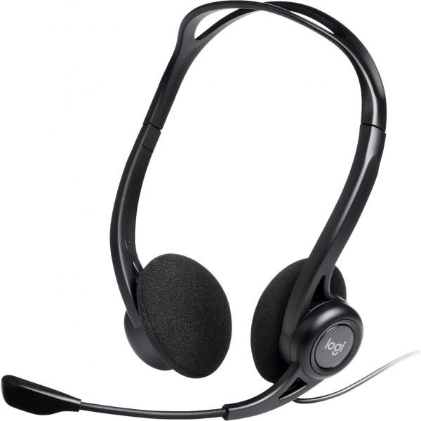 DS Cuffia Headset USB ORIGINALE Logitech Smartworking 981-000100 - Immagine 8