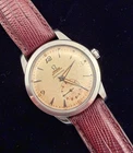 Vintage Omega Seamaster 1952 Stainless Steel Cal. 342 Watch, Breguet Numerals