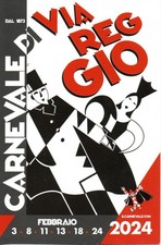 Carnevale Di Viareggio 2024 Targhetta 