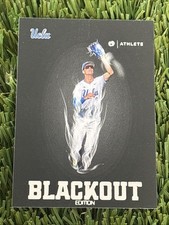 2026 ONIT UCLA Baseball Blackout Edition Insert #BL-4 Will Gasparino
