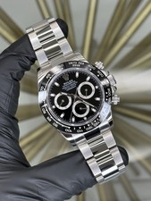 2022 Rolex Daytona Black Dial on Oyster 116500LN Card