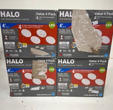 Halo 4 In. 3000k-5000k Select Cct Led White Recessed Light 16-pk 710 Lumen
