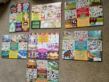 New Reusable Melissa  Doug Sticker Pads Farm Sea Jungle Dress Up Meals Faces