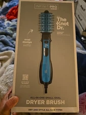 New! Conair Infiniti Pro Knot Doctor All In One Small Oval Dryer Brush BC118R 