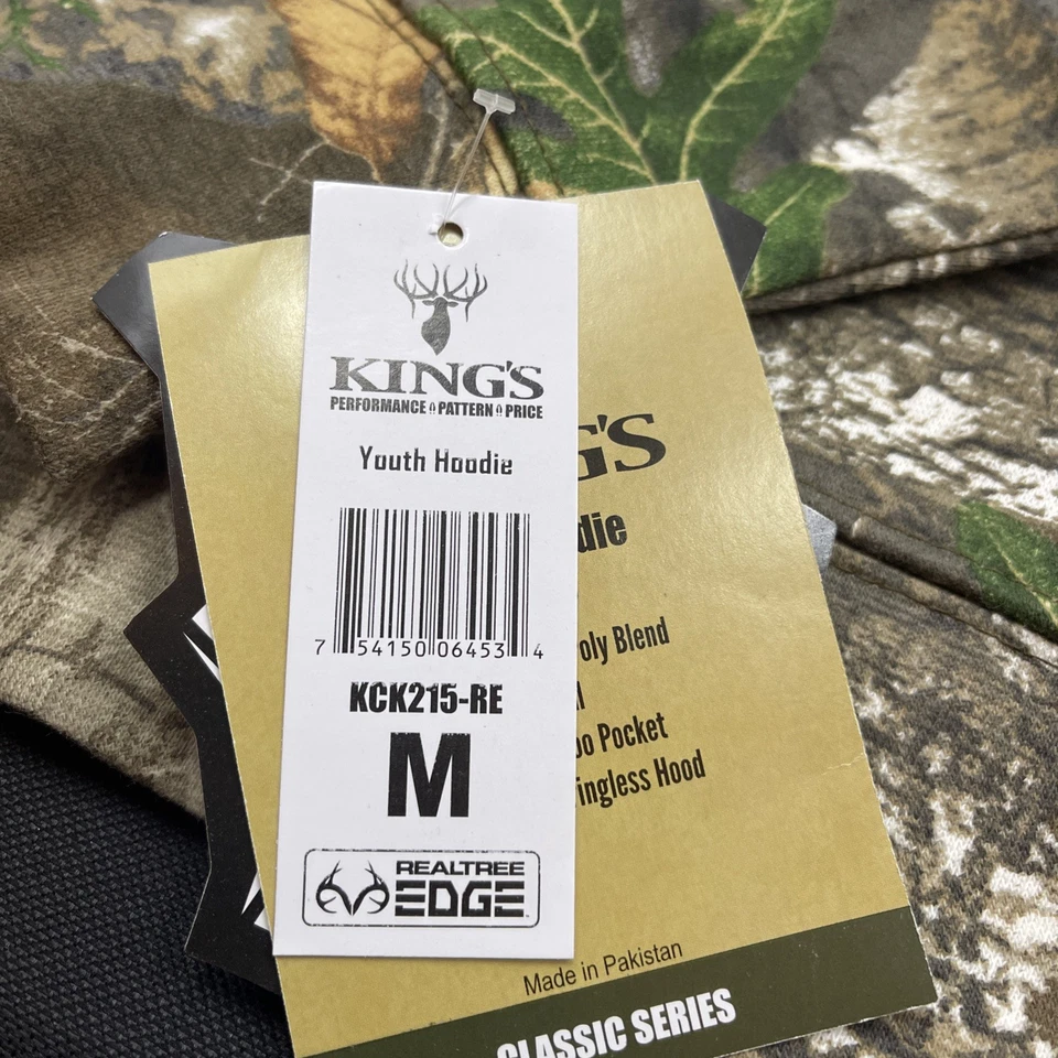 Kings Youth Hoodie Realtree Edge Color  KCK215-RE  - Image 4 of 4