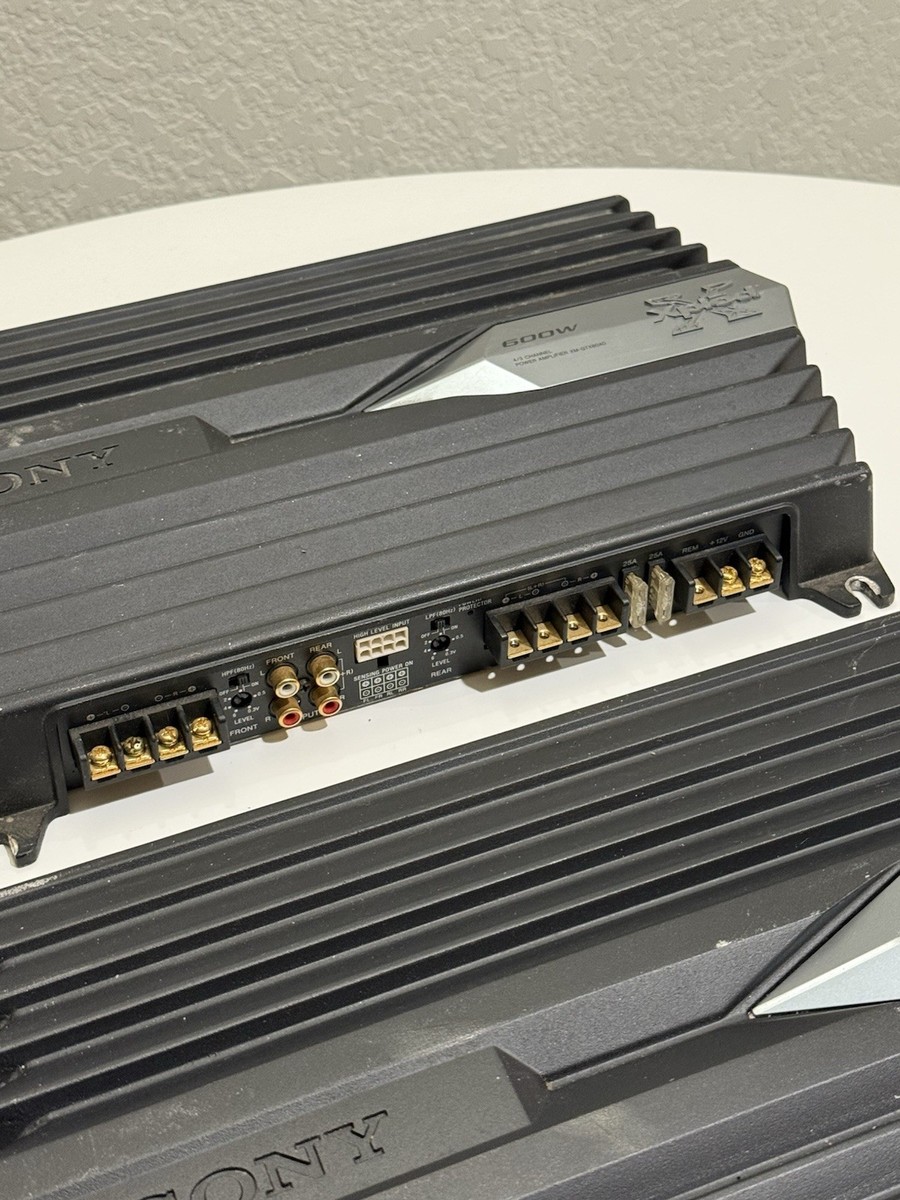 Sony XMGTX6040 4-Channel Car Amp for sale online | eBay