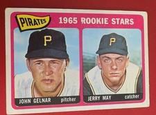 1965 Topps - 1965 Rookie Stars Jerry May, John Gelnar #143 (RC)