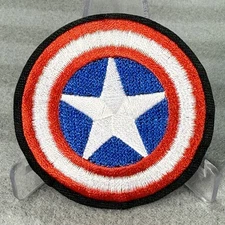 🔥PREMIUM Captain Capt. America SHIELD IRON ON PATCH Superhero Avengers