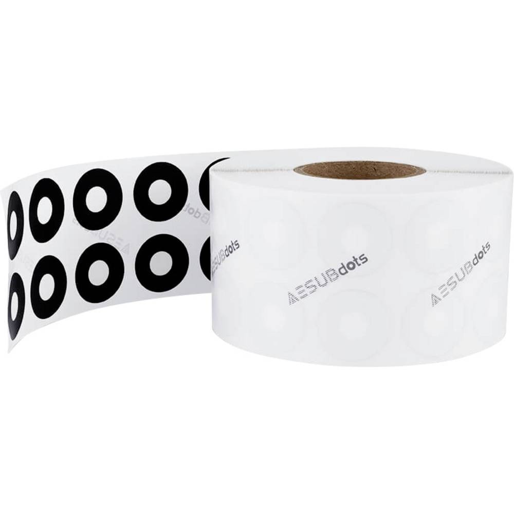 Pastilles rétro-réfléchissantes AESUBdots de 6 mm mire de positionnement 3D AESD106