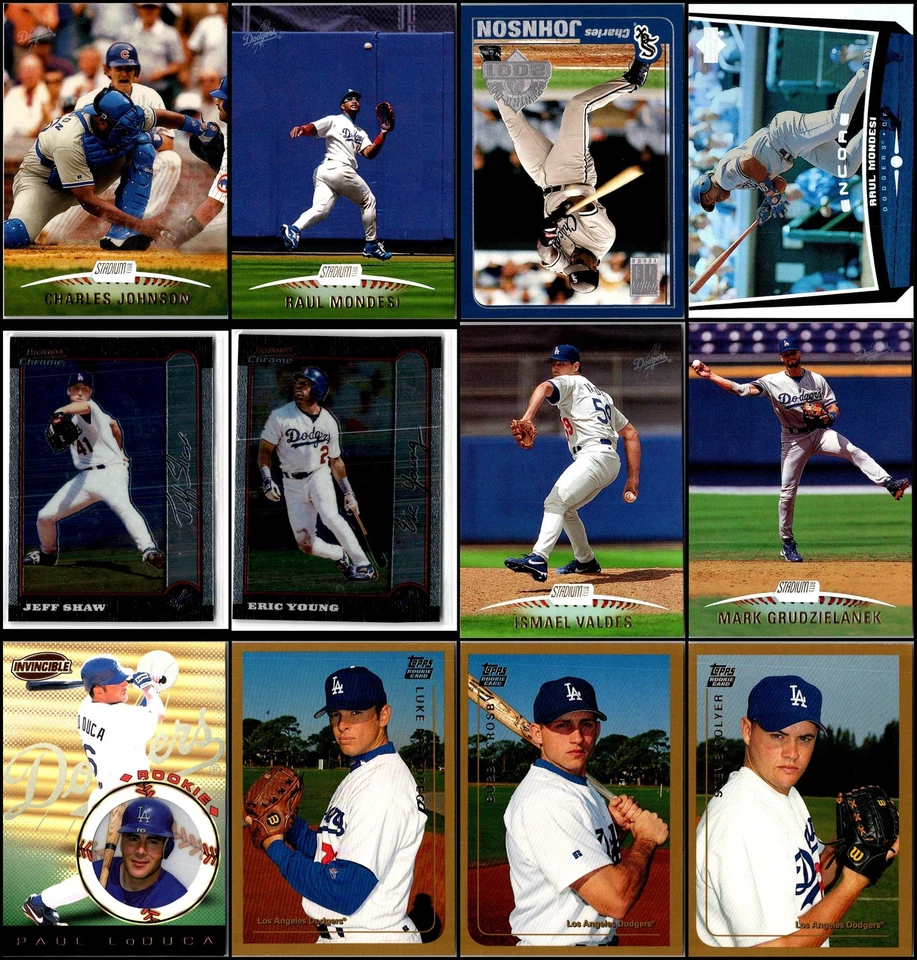 Lote de tarjetas 1999 de los Dodgers de Los Ángeles (73) - Una verdadera joya - ¡Haz que cada día sea especial! Foto 3 de 4