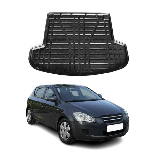 Kofferraumwanne Laderaumwanne FüR Kia Ceed Estate Sw 2006-2012 5TüR Gummi Tpe-image