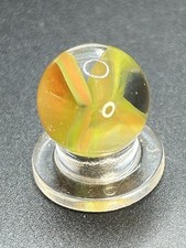 Vintage Vitro Agate 3 COLOR HYBRID Cats Eye Marble 0.591  