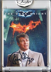 -THE DARK KNIGHT- ERIC ROBERTS Signed/Autograph/Auto Certified BATMAN Movie Card