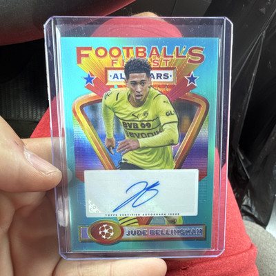 Topps 2022-23 Finest Flashbacks UCL Jude Bellingham Dortmund #ASA-JB Auto /30