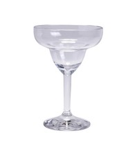 Yanco China Stemware Clear Plastic 10 oz. 5" dia. Margarita Glass- 2 Doz
