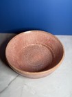 Vintage Studio Pottery Bowl Pink Glaze Handmade Stoneware 5.5”