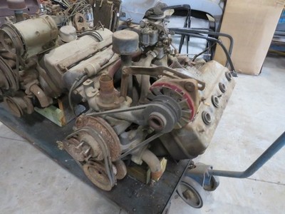 1956 58 Chrysler Industrial 354 Hemi Engine ~ Complete