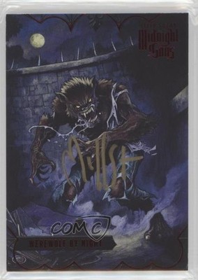 2023 Fleer Ultra Midnight Sons Red Paskal Millet Werewolf by Night Auto 09q5