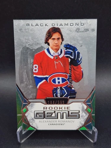2020-21 Upper Deck Black Diamond Rookie Gems /399 Alexander Romanov #RG-AR RC