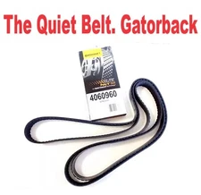 Serpentine Poly-V Belt The Quiet Belt Gatorback CONTINENTAL ELITE 4060960