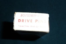 Montgomery Wards Hammer Drive Pin Anchor 1/4" Head Dia. x 1" Long (Qty.28)