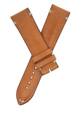 Montblanc Men's 22mm x 20mm Brown Leather Watch Band Strap FCH