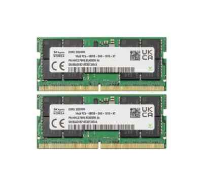 メモリー SKhynix DDR5 32GB, 2x16GB, 4800MHz SK Hynix 32GB(16*2) DDR5 RAM 4800MHz PC5-38400 SODIMM Laptop