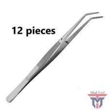 12 College / Cotton Dressing Pliers 6" Tweezers Dental Instruments