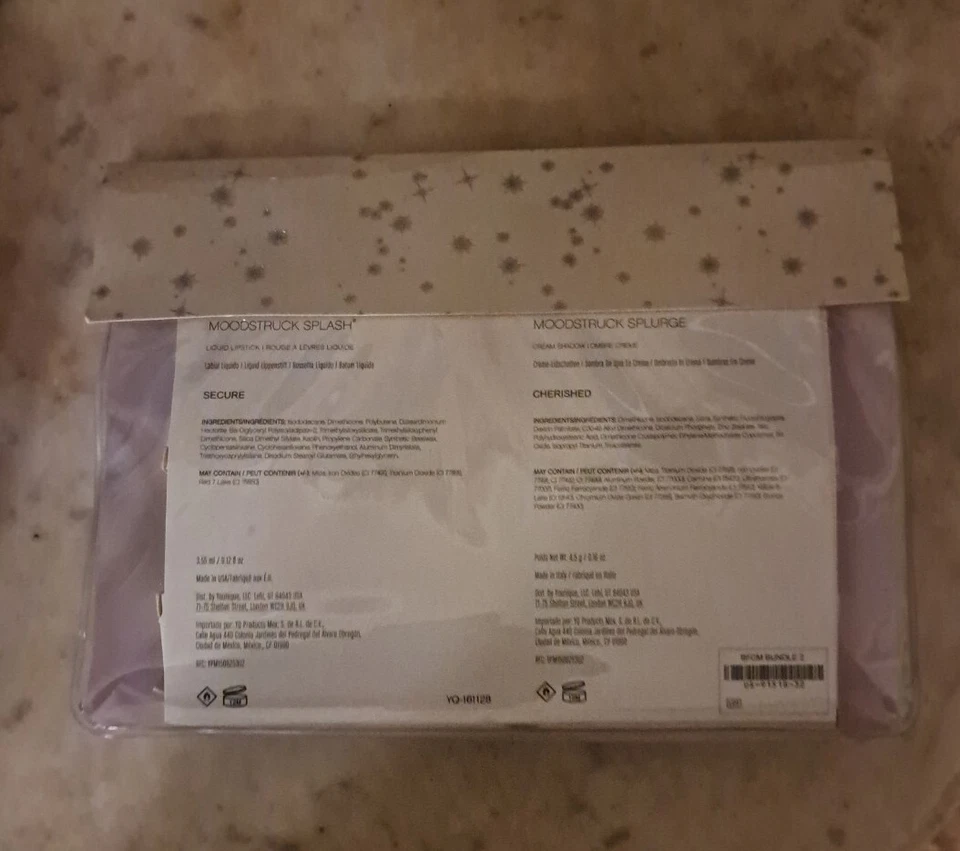 Combo de lápiz labial líquido Younique Cream Shadow MOODSTRUCK SPLURGE & SPLASH. Foto 4 de 4
