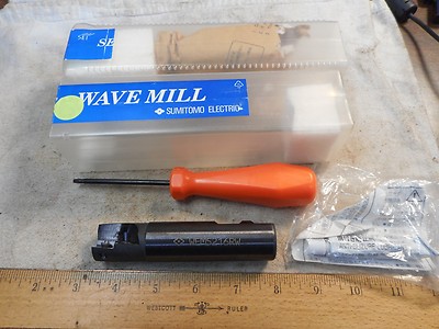 NIB SUMITOMO WEM5216RW Wave Mill Series Indexable End Mill W/TORX and ANTI