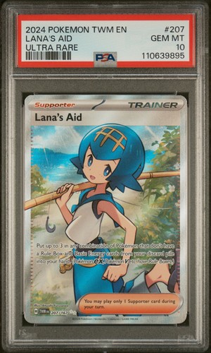 Lana's Aid graded PSA 10 for sale on eBay