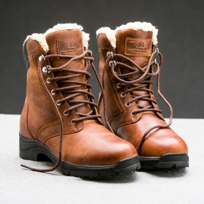 Mountain Horse Snowy River Lace Paddock Boot Brown (US Size