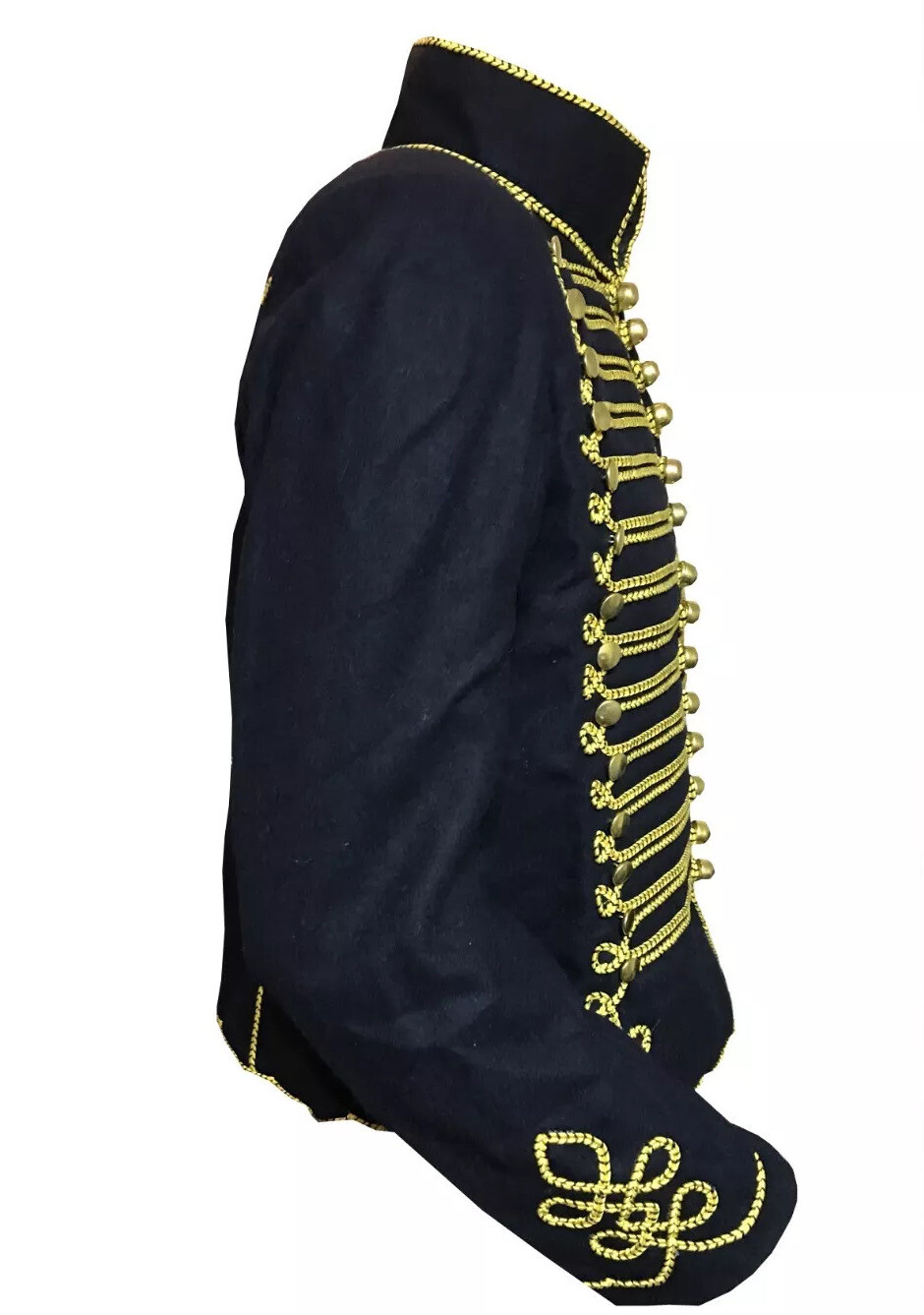 Hussar Dolman 1814 Uniformed tunic coat size 38 eBay