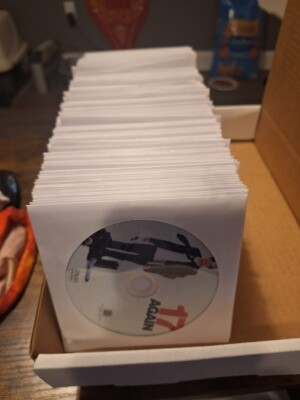 #ad #ad DVD#x27;s Used No Case $2.00