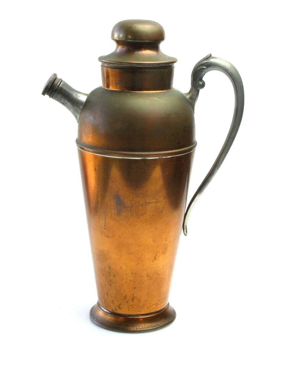 Copper Drink Shaker Vintage Flemish BPCo Canada Decanter Stamped #3054  Barware | eBay