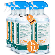 INOX® 6x1L Reifenglanz 2:1 Kunststoffpflege & Gummipflege Reifenpflege Reiniger
