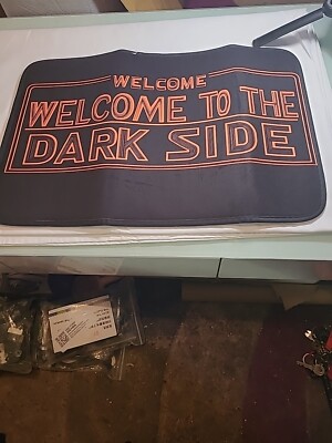 Star Wars Welcome to the Dark Side Fußmatte schwarz 570 x 410 mm.
