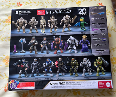Mega Construx Pro Halo 20th Anniversary Character Pack Amazon
