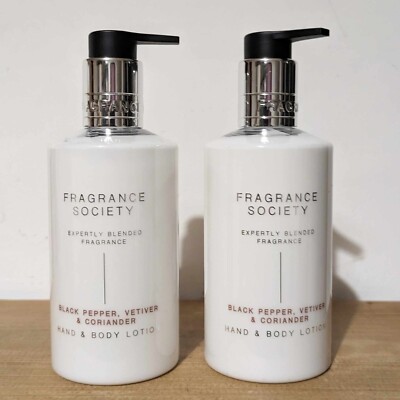 M&S Fragrance Society Black Pepper Vetiver Coriander Hand Body