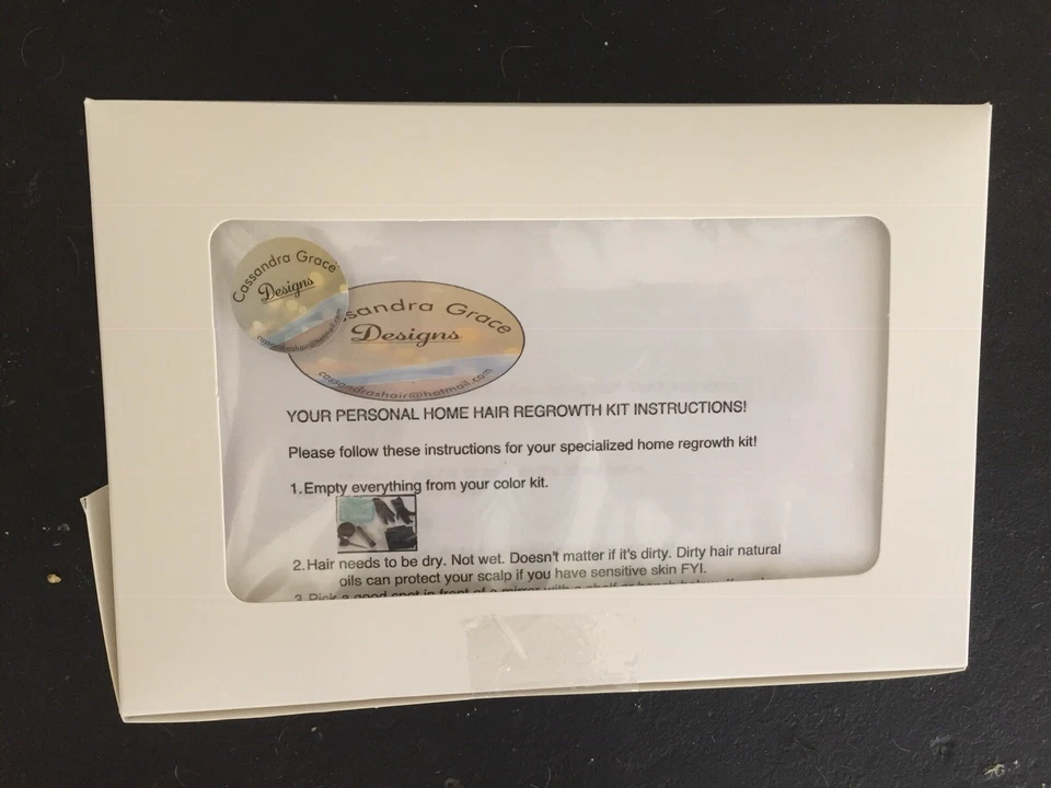 Kit de Coloración de Cabello Natural Hogar Viaje Raíces Instrucciones PERSONALIZADO Barba Foto 4 de 4