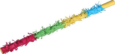 Pinata Pinatazubehör Stock Pinatakeule zum Zerschlagen Kindergeburtstag Party