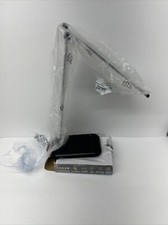 Adesso - LED Desk Lamp with Touch Dimmer and USB Port - Black/Silver