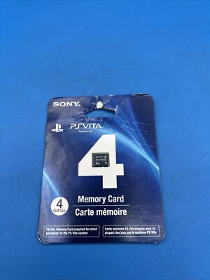 NEW Sony PS Vita 4GB Memory Card PlayStation Official Authentic