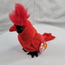 RARE Ty Beanie Baby Mac The Cardinal with Date ERRORS NWT