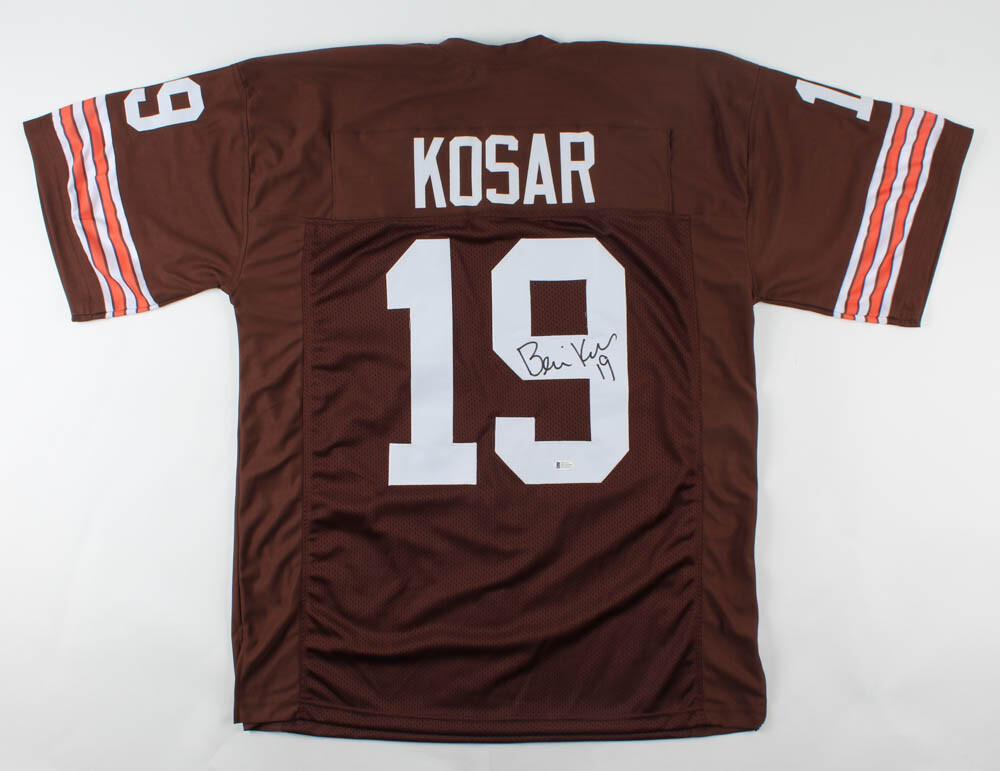 Bernie Kosar Autographed Signed Cleveland Browns Jersey (Beckett COA) U Of Miami Quarterback 