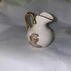 MARTHA WASHINGTON CHINA MINIATURE CREAMER PITCHER GOLD TRIMMED Vintage. — photo 3