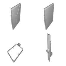 Case Kobo Mini - 6mm per NEO6M (antenna inclusa)