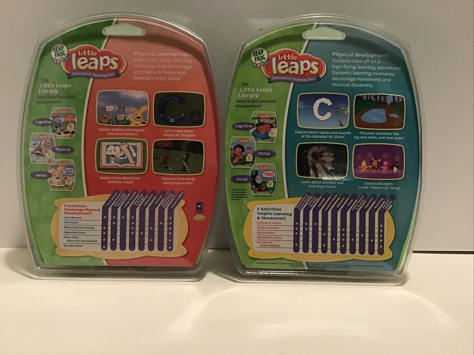 Leap Frog, Little Leaps The Backyardigans & Play Move- New In Packaging Lot Of 2 - Image 2 of 3