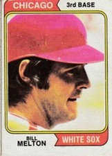 1974 Topps Chicago White Sox Bill Melton 3rd Base  #170