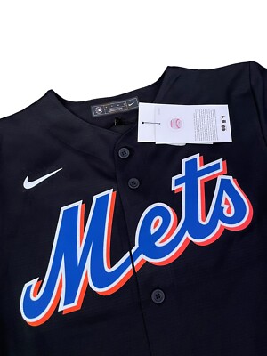 nike black mets jersey